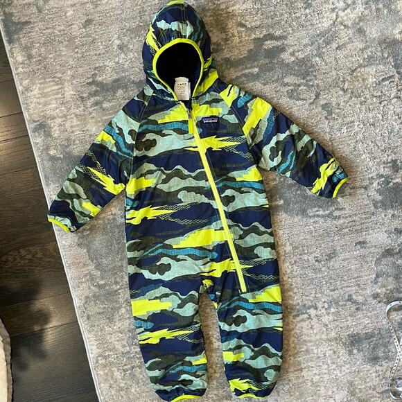 Kids Camo Hooded Snow Suit Patagonia - Picture 16 of 16